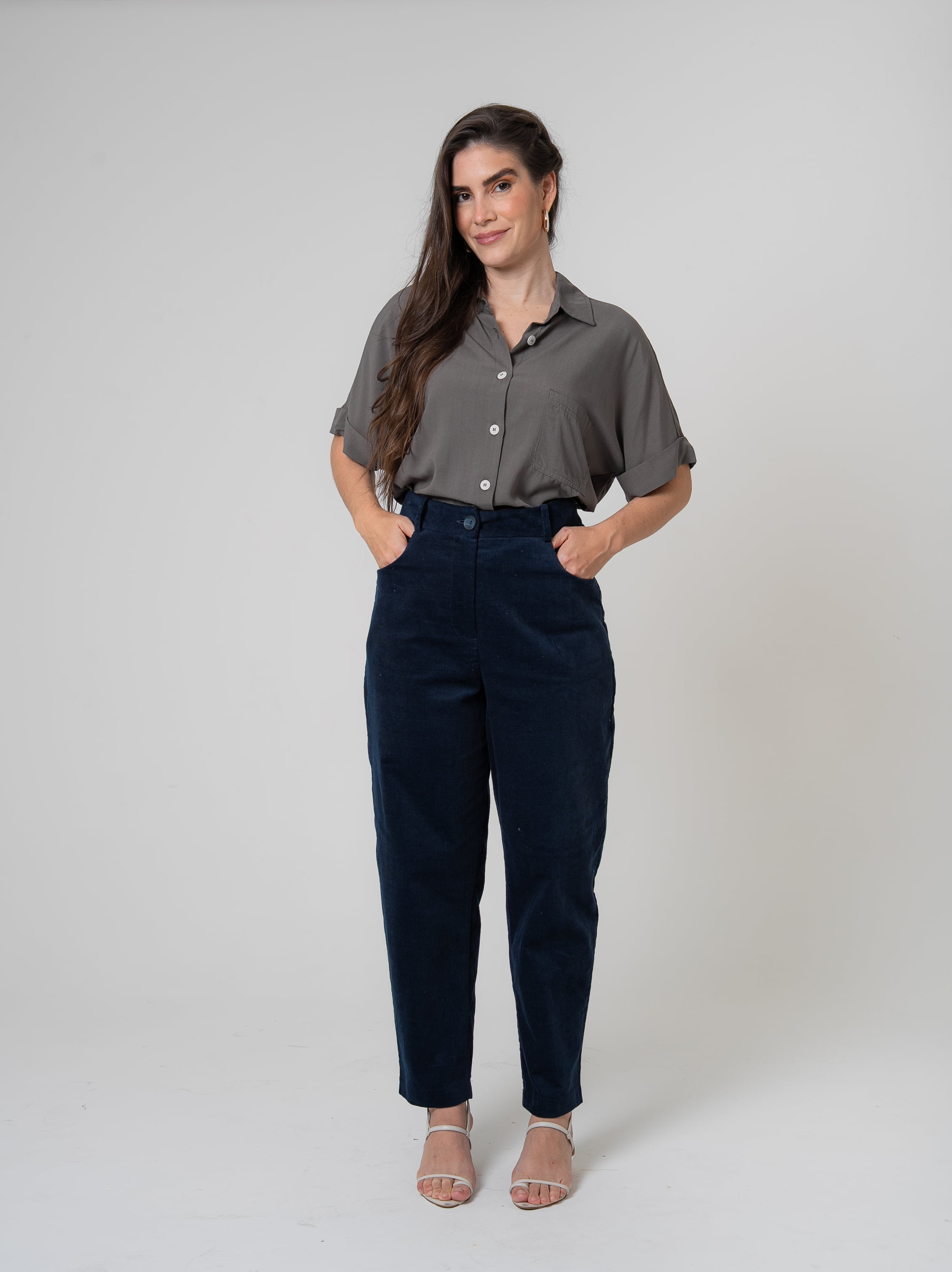 Calça Baggy Conectar Azul