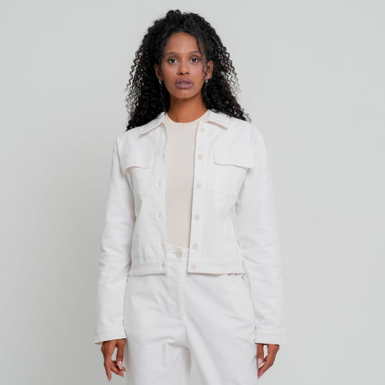 Jaqueta Pertencer Off White