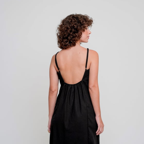 Vestido Liberdade Preto