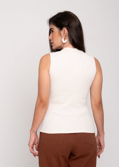 Blusa Acalento Off White