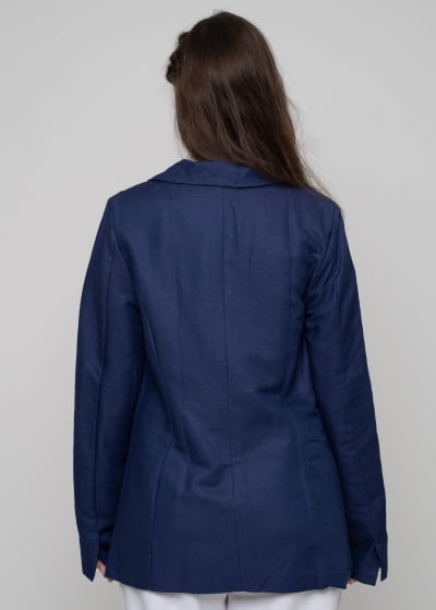 Blazer Aconchego Eco Marinho // tecido sustentável