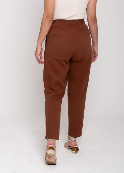 Calça Alfaiataria Elo Cacau Eco // Algodão BCI