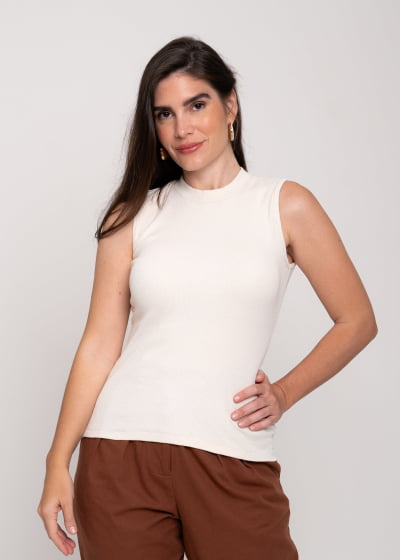 Blusa Acalento Off White