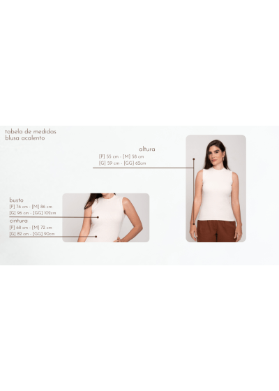 Blusa Acalento Off White