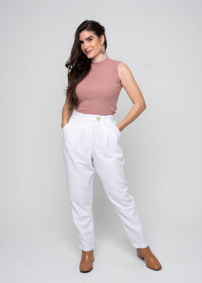 Blusa Acalento Goiaba