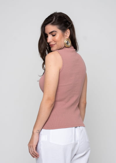Blusa Acalento Goiaba