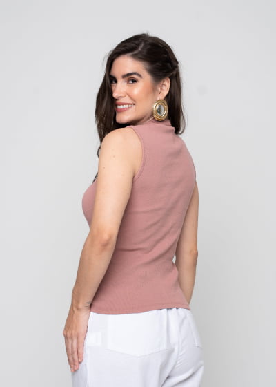 Blusa Acalento Goiaba