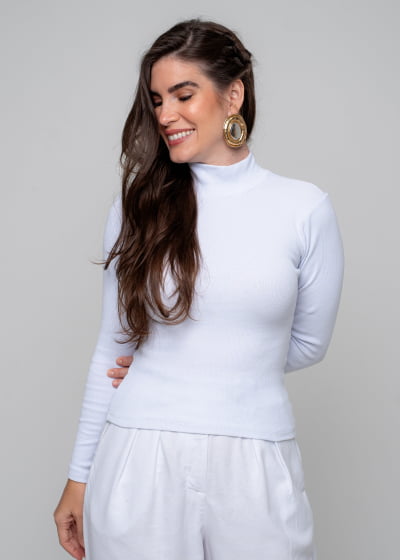 Blusa Afago Branca
