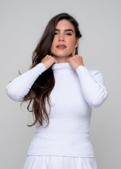 Blusa Afago Branca