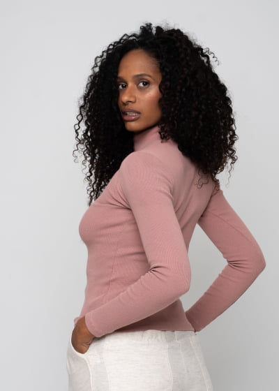 Blusa Afago Goiaba