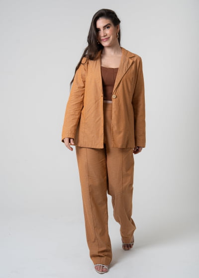 Blazer Aconchego Mostarda