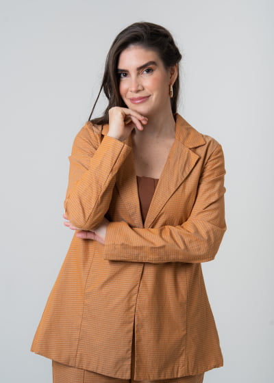 Blazer Aconchego Mostarda