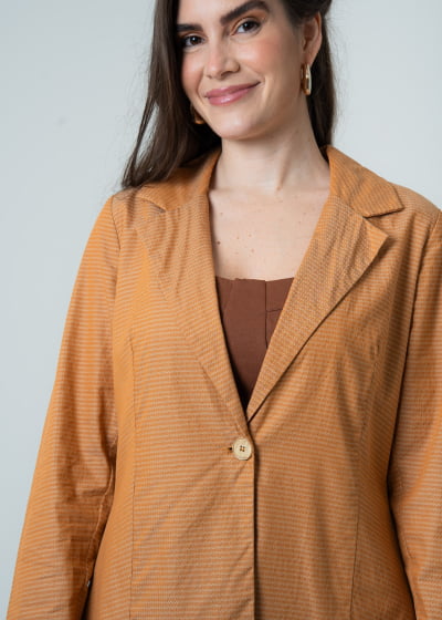 Blazer Aconchego Mostarda