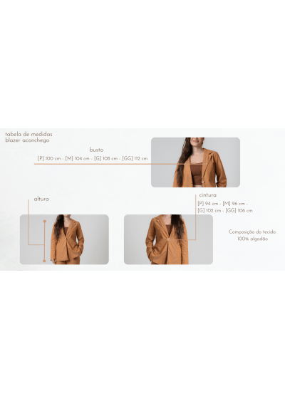 Blazer Aconchego Mostarda