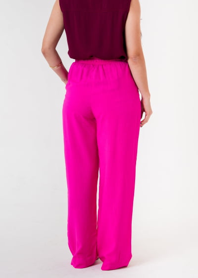 Calça Pantalona Aura Pink