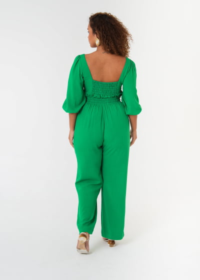 Calça Pantalona Aura Verde
