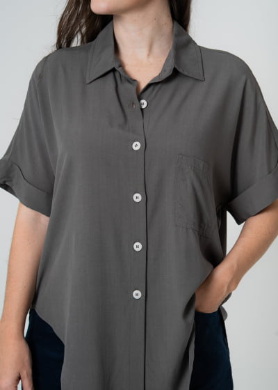 Camisa Bairrista Cinza