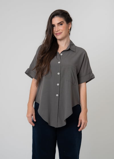 Camisa Bairrista Cinza