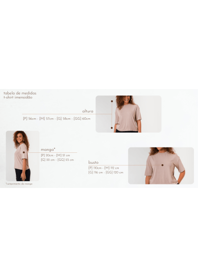 Blusa Imensidão Bege