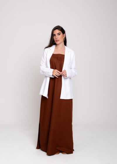 Blazer Aconchego Branco // Tecido sustentável 